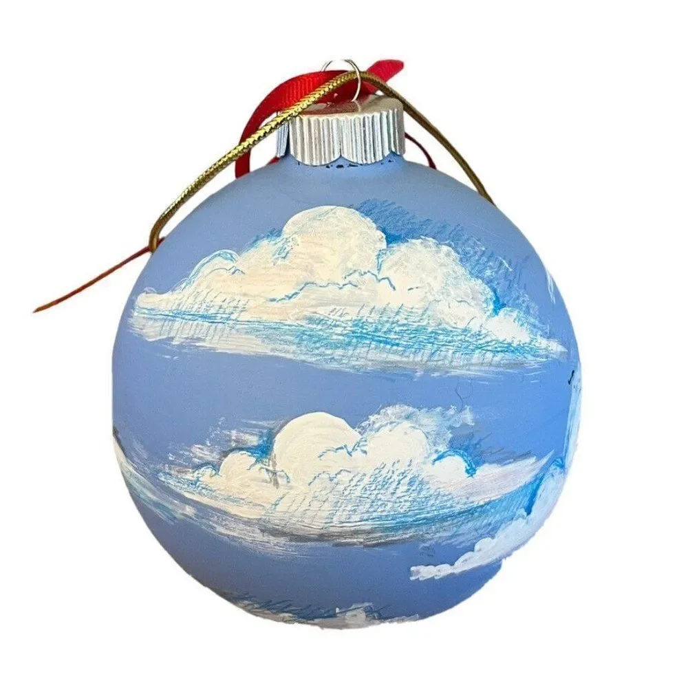Lone Star Celebration Large Christmas Tree Ornament Big Sky Country Texas House
